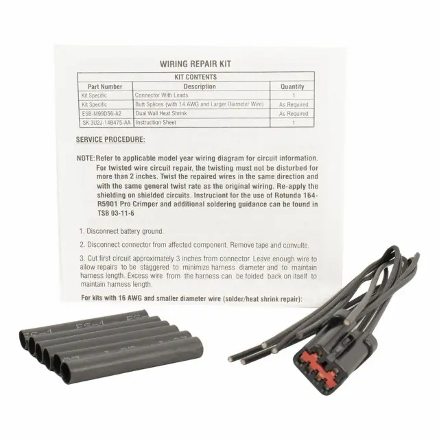 Wire Assembly - Ford (wpt1297)