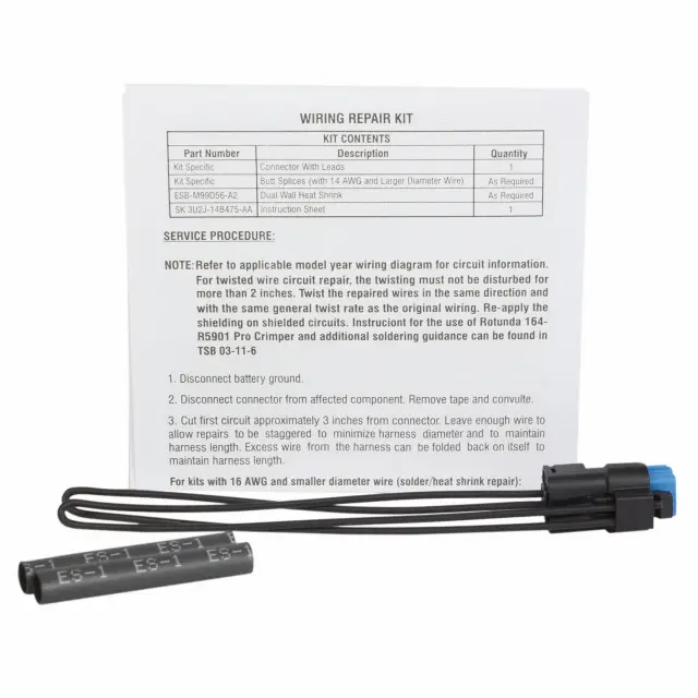 Wire Assembly - Ford (wpt1352)