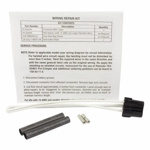 Wire Assembly - Ford (wpt1383)