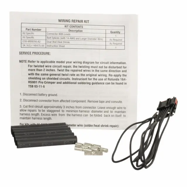 Wire Assembly - Ford (wpt1419)