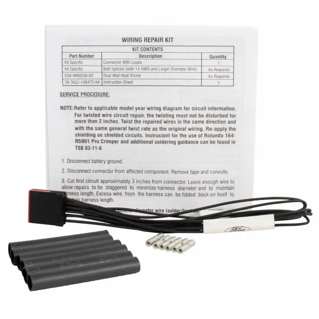 Wire Assembly - Ford (wpt1471)