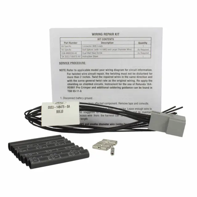 Wire Assembly - Ford (wpt1484)