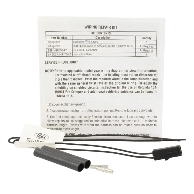 Wire Assembly - Ford (wpt1538)