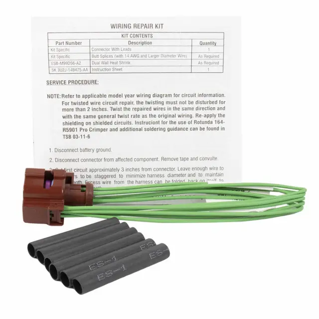 Wire Assembly - Ford (wpt1549)