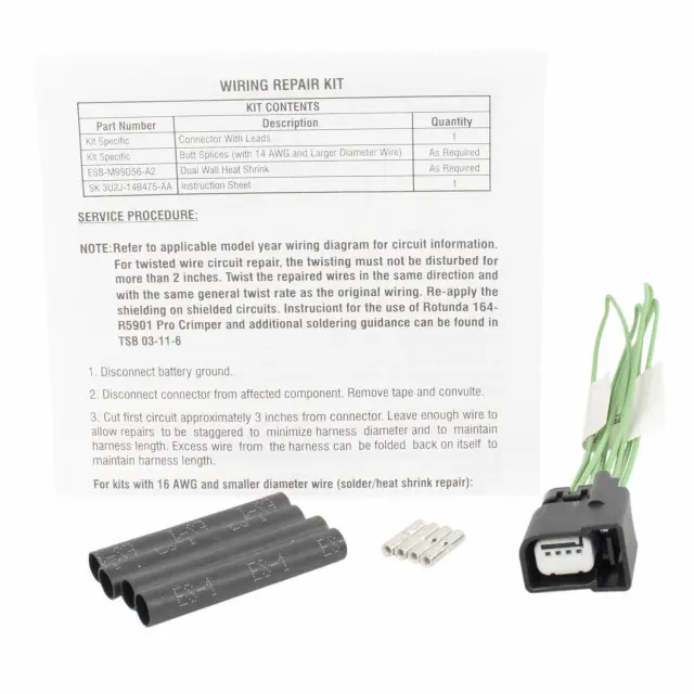 Wire Assembly - Ford (wpt1568)