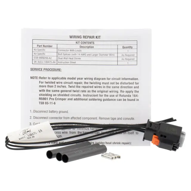 Wire Assembly - Ford (wpt1588)