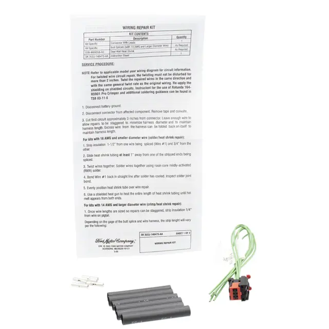 Wire Assembly - Ford (wpt1663)