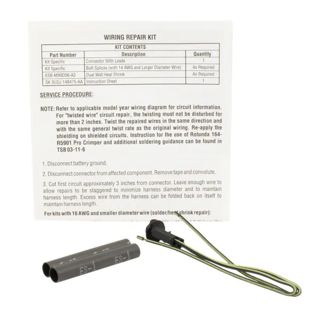Wire Assembly - Ford (wpt342)