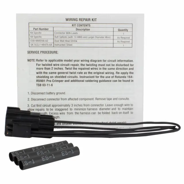 Wire Assembly - Ford (wpt493)