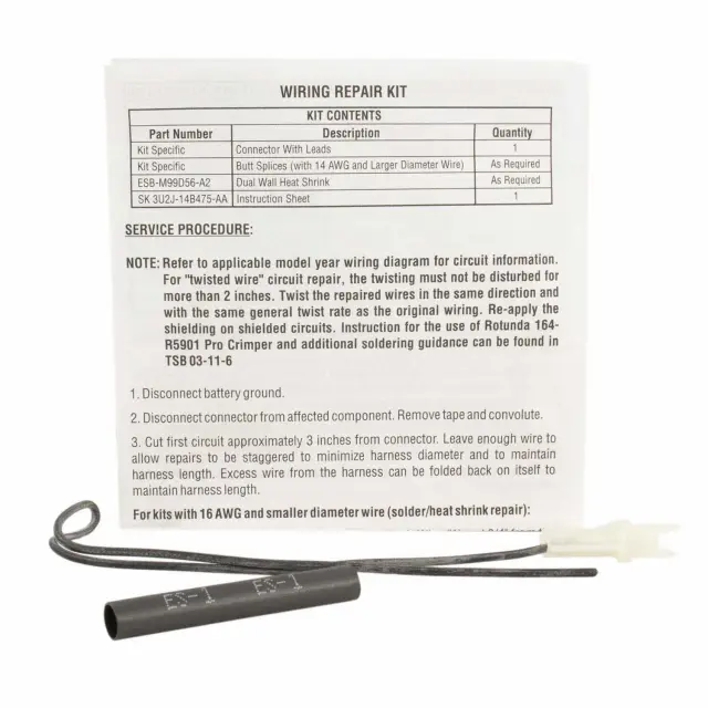 Wire Assembly - Ford (wpt562)