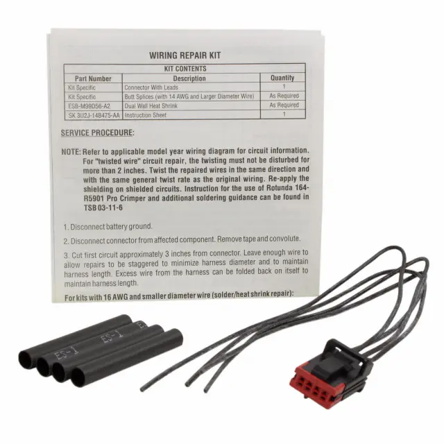 Wire Assembly - Ford (wpt582)