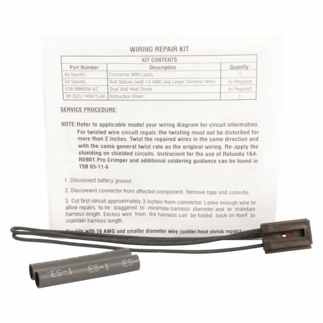 Wire Assembly - Ford (wpt841)